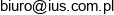 Firma Prawnicza Ius Grzyb Kobisz Cichulska Cichulski Adres e-mail
