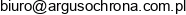 Argus Ochrona Osob I Mienia Grzegorz Wozniak Email 1