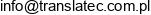 Rafal Wrona Translatec Email address