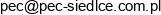 Przedsiebiorstwo Energetyczne W Siedlcach Adres e-mail
