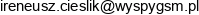 Wyspygsm Ireneusz Cieslik Email address