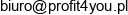 Profit4you Adres e-mail