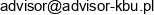 Kancelaria Brokerow Ubezpieczeniowych Advisor Adres e-mail