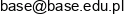 Base Maciej Kudla Email address