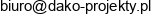Dako Biuro Projektowe Dawid Galazka Email address
