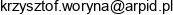 Kancelaria Adwokacka Krzysztof Woryna Email address