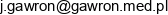 Niepubliczny Specjalistyczny Zaklad Opieki Zdrowotnej Janusz Gawron Email address