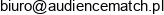 Audience Match Adres e-mail