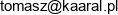 1 J R S Media Joanna Rocka Szerszenowicz 2 Kaaral Polska Joanna Rocka Szerszenowicz Wspolnik Spolki Cywilnej Adres e-mail