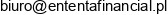 Ententa Financial Adres e-mail