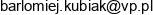 Bartlomiej Kubiak Konserwacja Zabytkow Email address