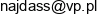 Naj Dek Krzysztof Najdek Email address
