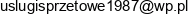 Uslugi Sprzetowe Krzysztof Chmielarczyk Adres e-mail