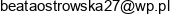 Beata Ostrowska Sklep Spozywczo Przemyslowy Malutki Email address