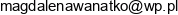 P H U Magdalena Wanatko Email address