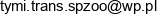 Tymi Trans Adres e-mail