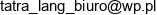 Monika Plaszczyk Gromczyk Tatra Lang Email address