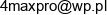 4max Pro Email address