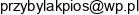 Piotr Przybylak Gopios Email address