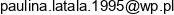 Paulina Latala Email address