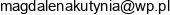 Nanovo Magdalena Kutynia Kosmetyka Profesjonalna Email address
