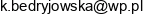 Firma Uslugowa Katarzyna Bedryjowska Email address