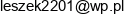 Leszek Kubiszewski Email address