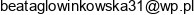 Beata Glowinkowska Chyska B A Ch Adres e-mail