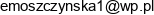 Elzbieta Moszczynska Email address