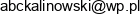 Adrian Kalinowski Adres e-mail