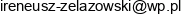 Ireneusz Zelazowski Adres e-mail