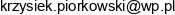 Krzysztof Piorkowski Email address