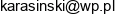 Slawomir Karasinski Karex Email address