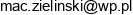 Maciej Zielinski Email address