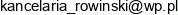 Kancelaria Prawnicza Pawel Rowinski Email address