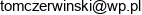Dt Consulting Tomasz Czerwinski Email address