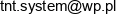 Tnt System Email address