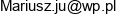 Mariusz Juszczak Email address