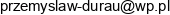 Przedsiebiorstwo Produkcyjno Uslugowo Handlowe C A M A C Przemyslaw Durau Adres e-mail