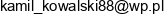 Phu Arle Kamil Kowalski Adres e-mail