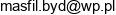 Masfil Mariusz Masiak Adres e-mail