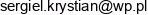Firma Ciesielsko Dekarska Krystian Sergiel Adres e-mail