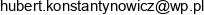 Prywatna Poradnia Kardiologiczna Dr Hubert Konstantynowicz Adres e-mail
