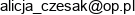 Specjalistyczna Praktyka Lekarska Gabinet Neurologiczny Dla Dzieci Alicja Czesak Adres e-mail