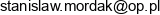 Stamo Stanislaw Mordak Email address