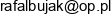 Rafal Bujak 1 F R B Hurtownia Elektryczna Elektrim 2 R A M Bujak Przedsiebiorstwo Budowlane Fubit Adres e-mail