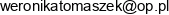 Weronika Tomaszek Email address