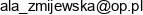 Alicja Zmijewska Uslugi Geodezyjne Email address