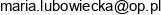 Agent Ubezpieczeniowy Maria Lubowiecka Luczak Email address