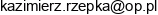 Firma Kaza Kazimierz Rzepka Email address